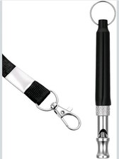 Dog Whistle Stop Barking Pet Training Ultrasonic Adjustable High Pitch  Lanyard