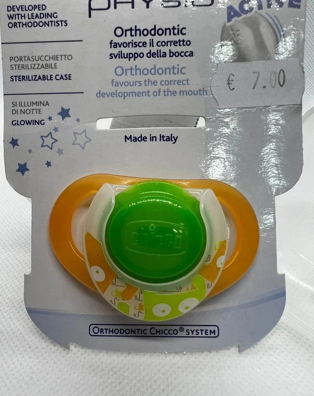 Chicco Succhietto Physio Active in Silicone 4m+ - Immagine 3 di 3
