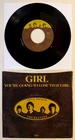 BEATLES Girl WITHDRAWN MONO PROMO 45+PICTURE SLEEVE Capitol P-4506 ULTRA RARE