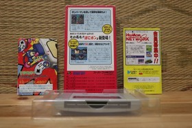 Panic Bomber w w/box manual Card Bomberman Nintendo Super Famicom SFC VG!