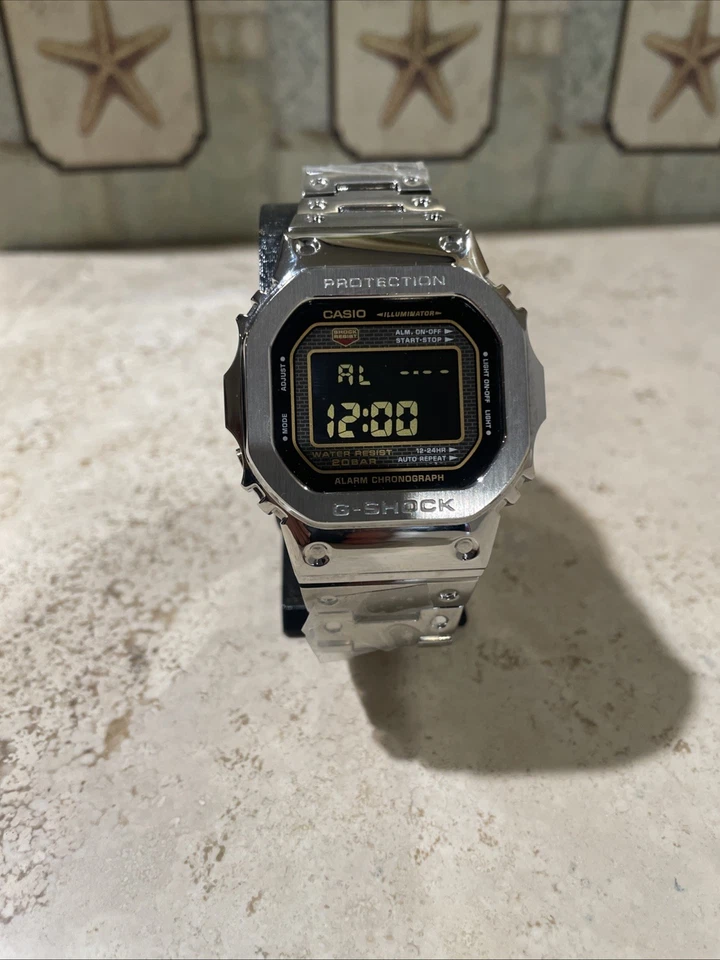 Casio G-Shock DW-5025B 25 Aniversario Edición Limitada Nuevo Acero Inoxidable Foto 3 de 4
