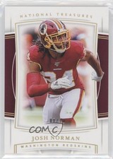 2019 Panini National Treasures Holo Gold 8/10 Josh Norman #80 pm6
