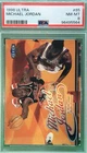 1998-99 Fleer Ultra #85 Michael Jordan PSA 8 Graded Basketball Card NBA Bulls 98