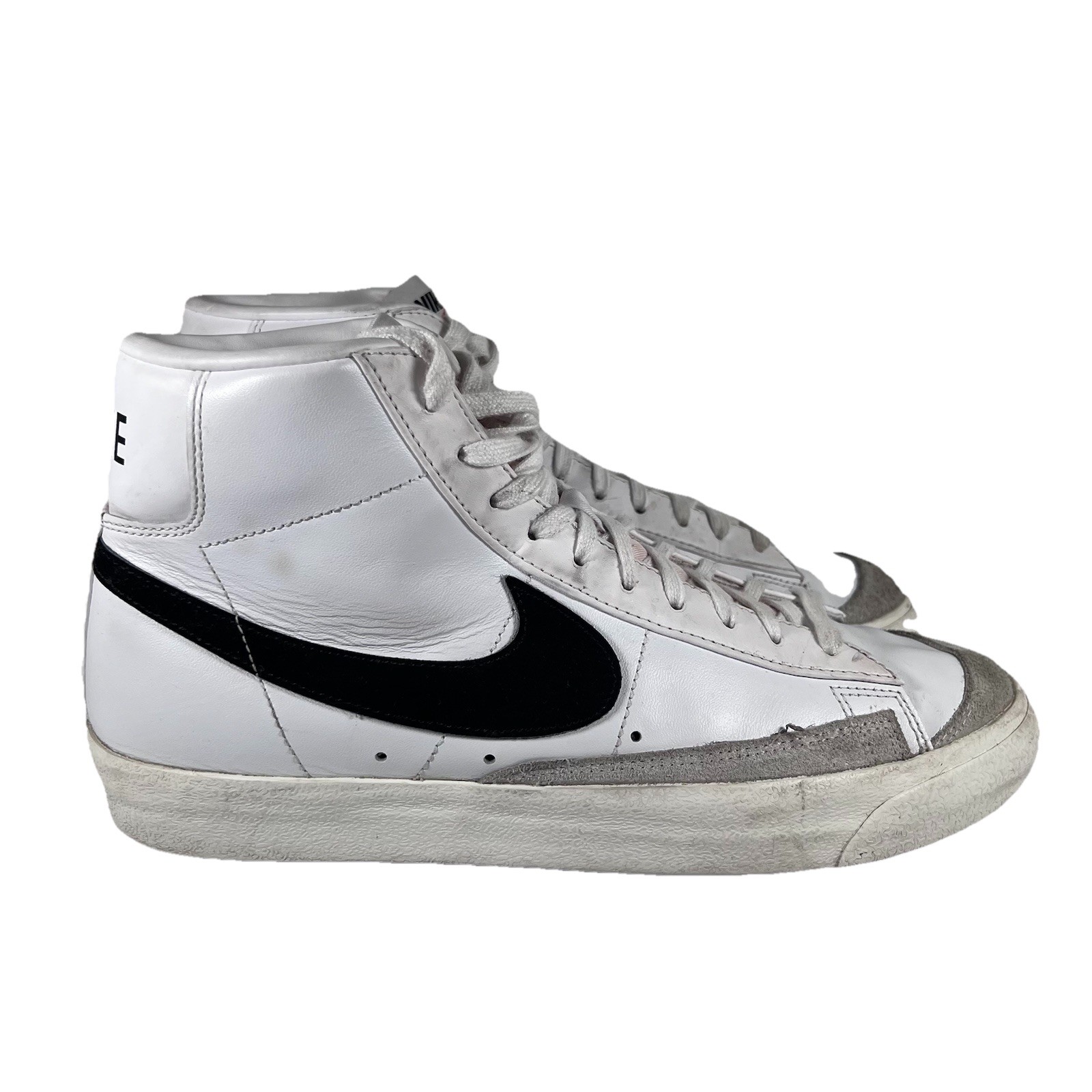 Nike Blazer Mid '77 Vintage White Black Shoes Sneakers 2021 Men's 11