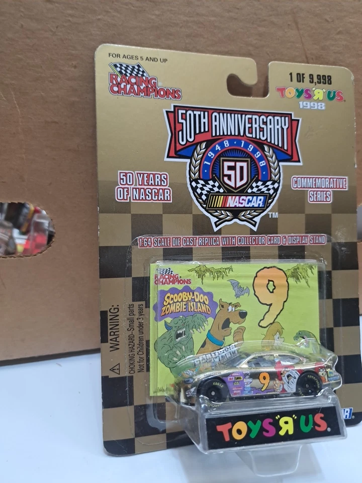 Racing Champions NASCAR Gold 50th Anniversary Scooby-Doo Zombie Island #9 - Image 2 of 4