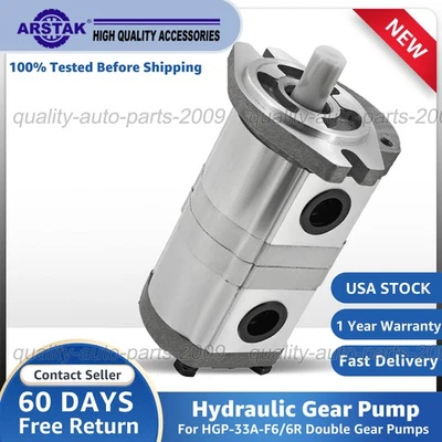 ARSTAK Hydraulic Pressure Gear Pump for HGP-33A-F6-6R Hydraulic Pressure Gear Pump
