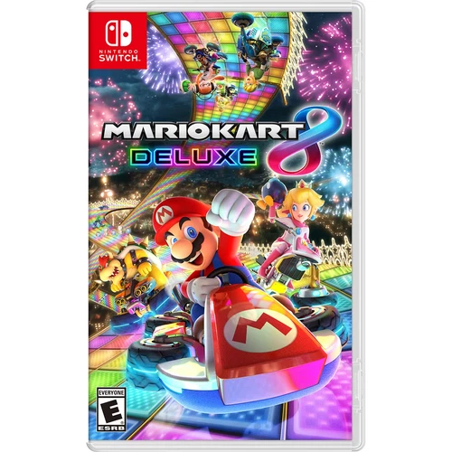 Mario Kart 8 Deluxe (Nintendo Switch 1 & 2, Lite) U.S Version Factory Sealed New