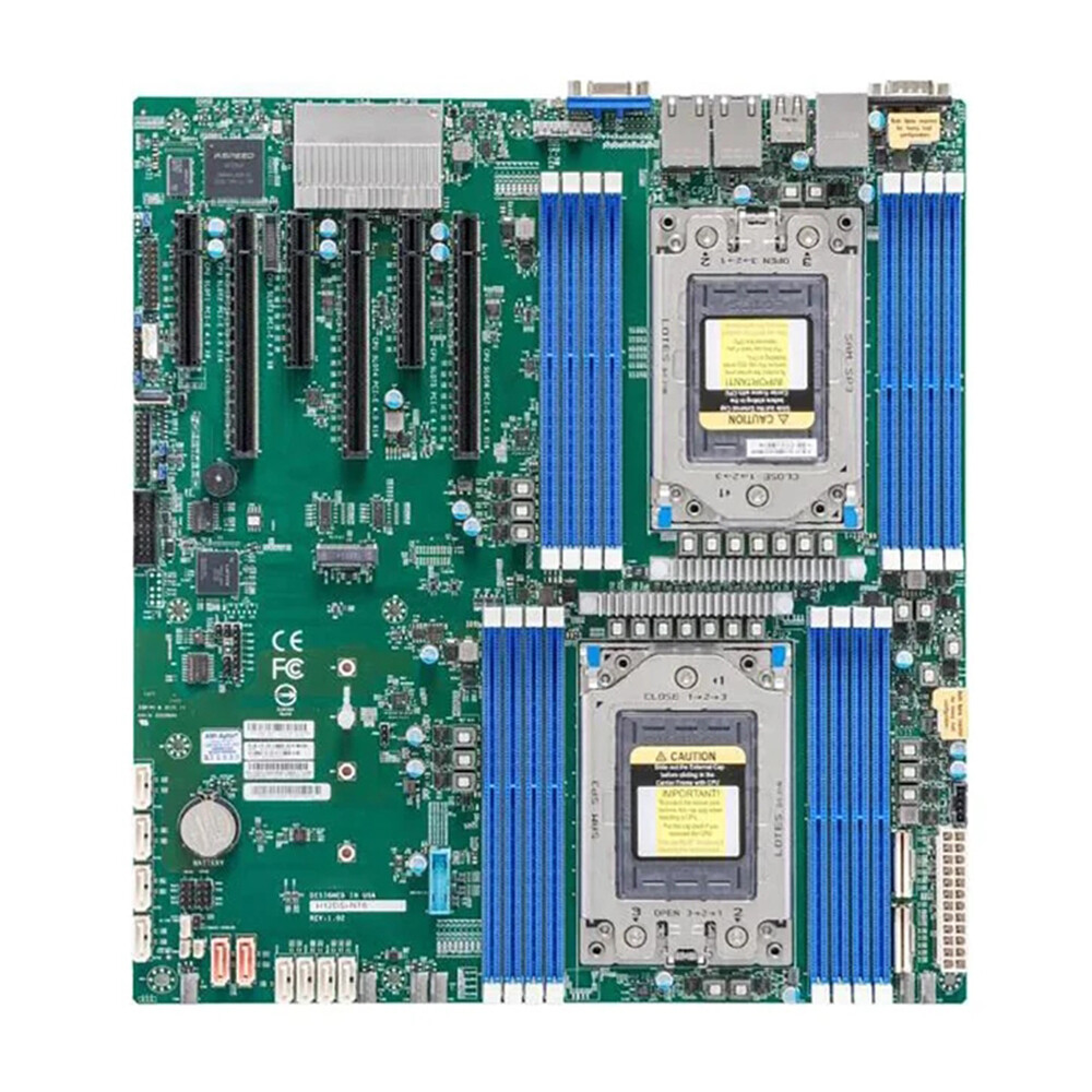 For Supermicro H12DSi-NT6 Server Motherboard DDR4 10*SATA3 EATX | eBay