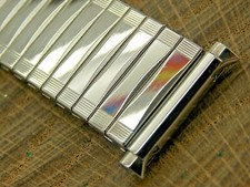 NOS Vintage JB Champion Stainless Steel Expansion Watch Band 17.5mm-21mm Unused