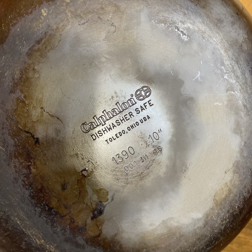 Calphalon 10 in Pan 1390 Frying Skillet Non-Stick 15.4 cm Omelette Kitchen Used - Picture 12 of 18