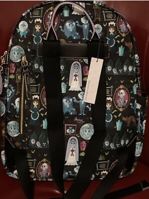 DOONEY & BOURKE DISNEY HAUNTED MANSION LARGE BACKPACK NWT  display picture 3