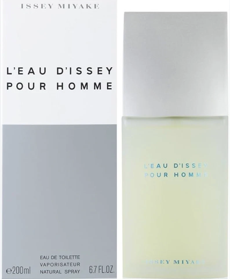 Issey Miyake L'Eau D'Issey Pour Homme Eau de Toilette 200ml Spray New