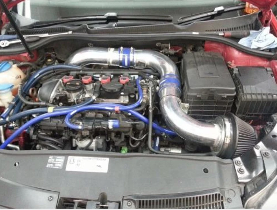 Kit de Vestir Manguera de Aspiradora de Silicona AUTOBAHN88 Engine ROOM VERDE Ajuste SUPERCOCHE Foto 4 de 4