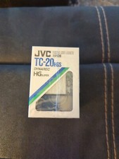  3 New JVC TC-20 HGS Dynarec 20 - VHSC Camcorder Video Cassette Tapes