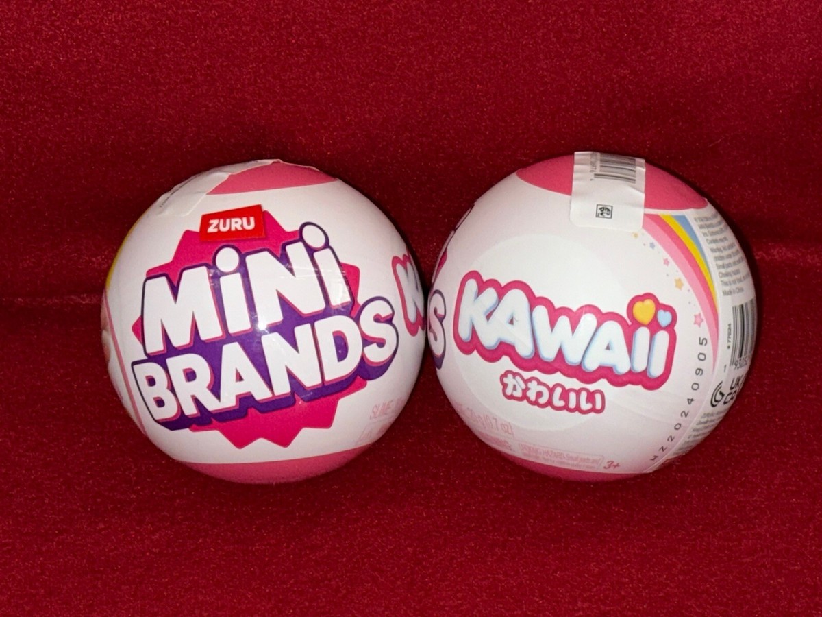 Mini Brands Kawaii Mystery Capsule (2 Balls) Miniature