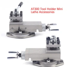 At300 Lathe Tool Post Assembly Mini Micro Lathe Tool Holder Metalworking