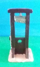 TOY SOLDIERS TIN NAPOLEONIC FRENCH EXECUTION GUILLOTINE 54 MM