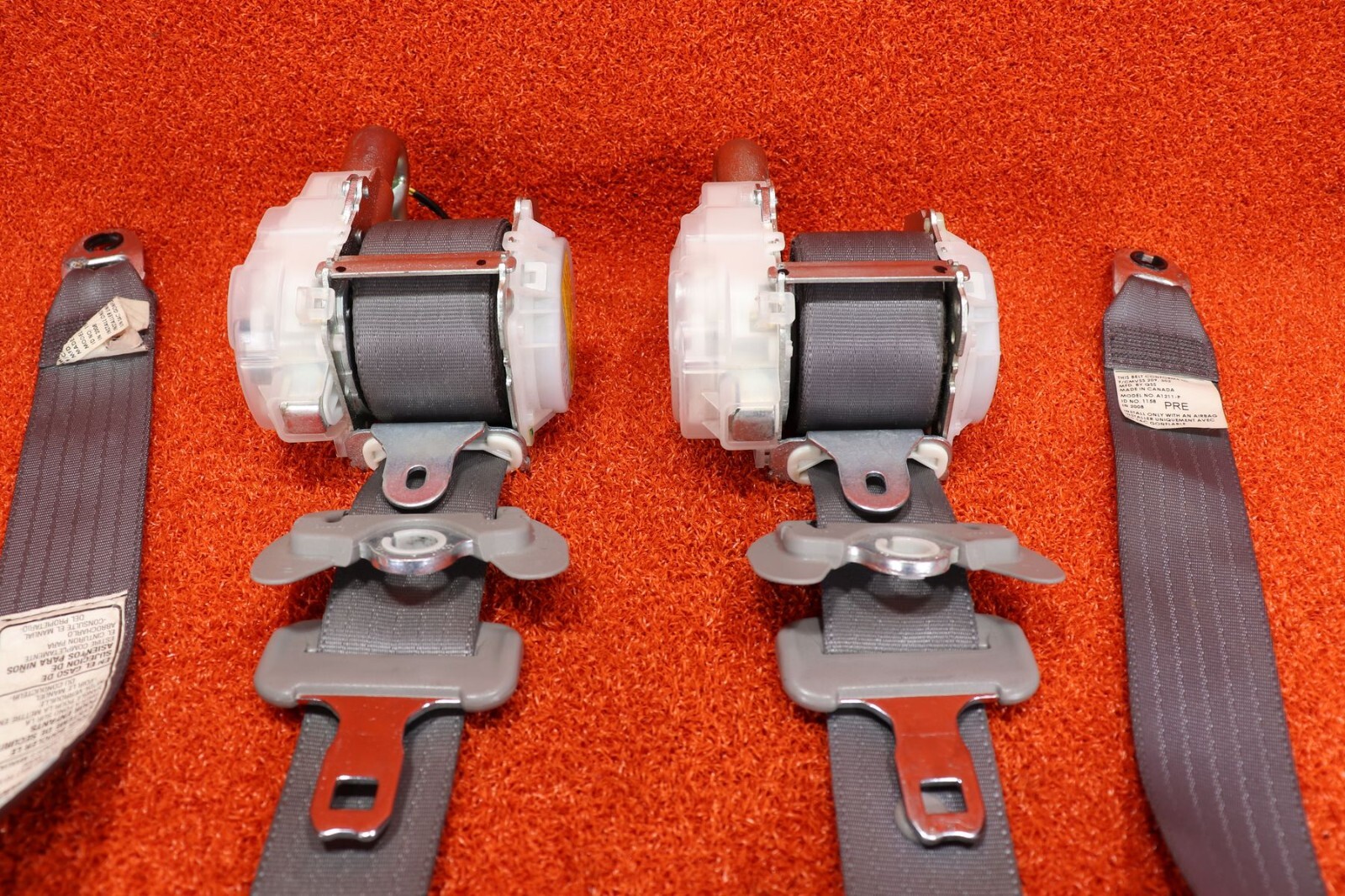 ⭐ FRONT LEFT DRIVER & RIGHT PASSENGER SEAT BELT TOYOTA CAMRY 20072011