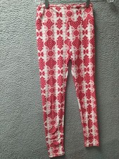 LuLaRoe Leggings Womens Size OS One Size Fits Most Multicolor Geometric Pants