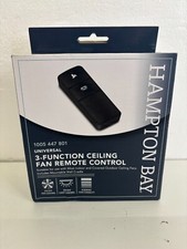 Hampton Bay UNIVERSAL 3- function Ceiling Fan Remote Control New Open Box