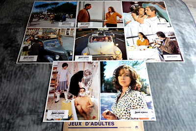 JEUX D' ADULTES Leslie Caron claudine auger tognazzi  16 lobby cards 1969