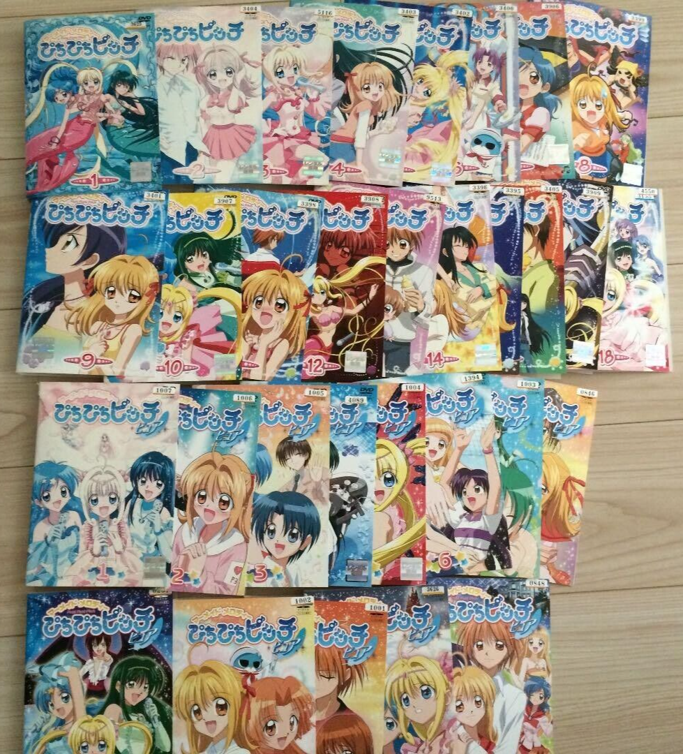 Mermaid Melody Pichi Pichi Pitch DVD Complete 31 Volume Set