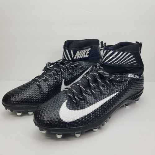 Nike LunarBeast Elite Football Black Cleats 847641-011 Mens Sz 16 - Picture 4 of 15