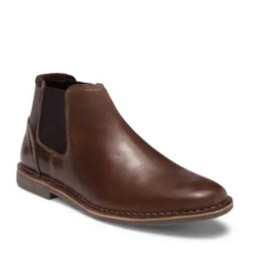 Steve Madden Dark Brown Men\'s Chukka Chelsea Boot Amazon.com | Steve Madden Men main image 3