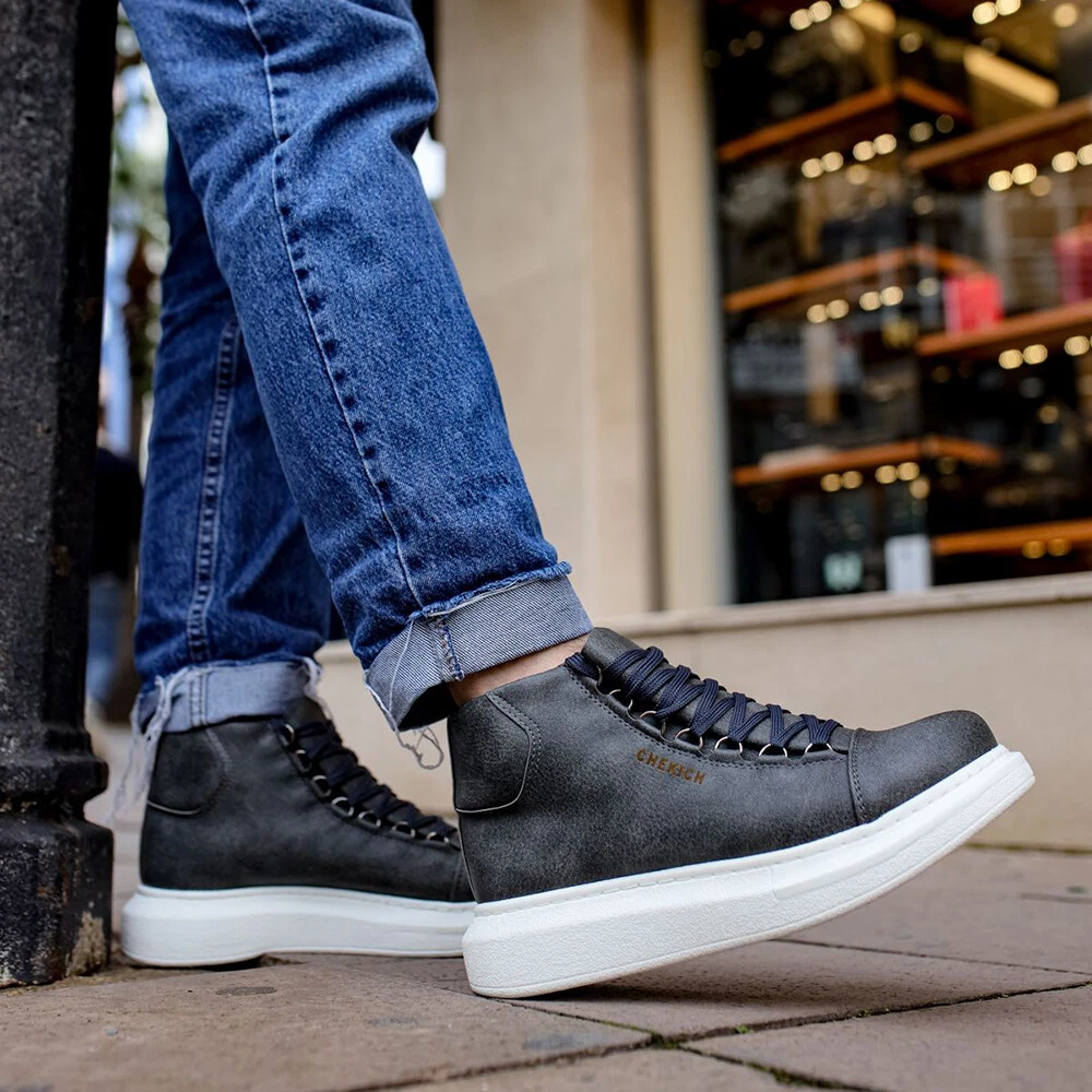 Men s Unisex Sneakers High Top Boots Sports Trainers Fashion