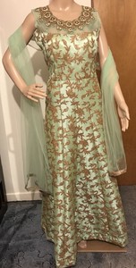 punjabi gown dress