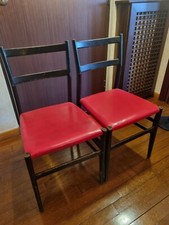  Coppia Sedie Cassina modello originale Leggera design Gio Ponti 