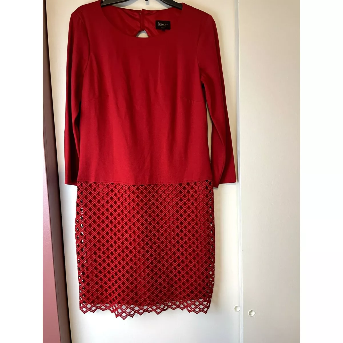 Laundry by shelli segal red dress cheap