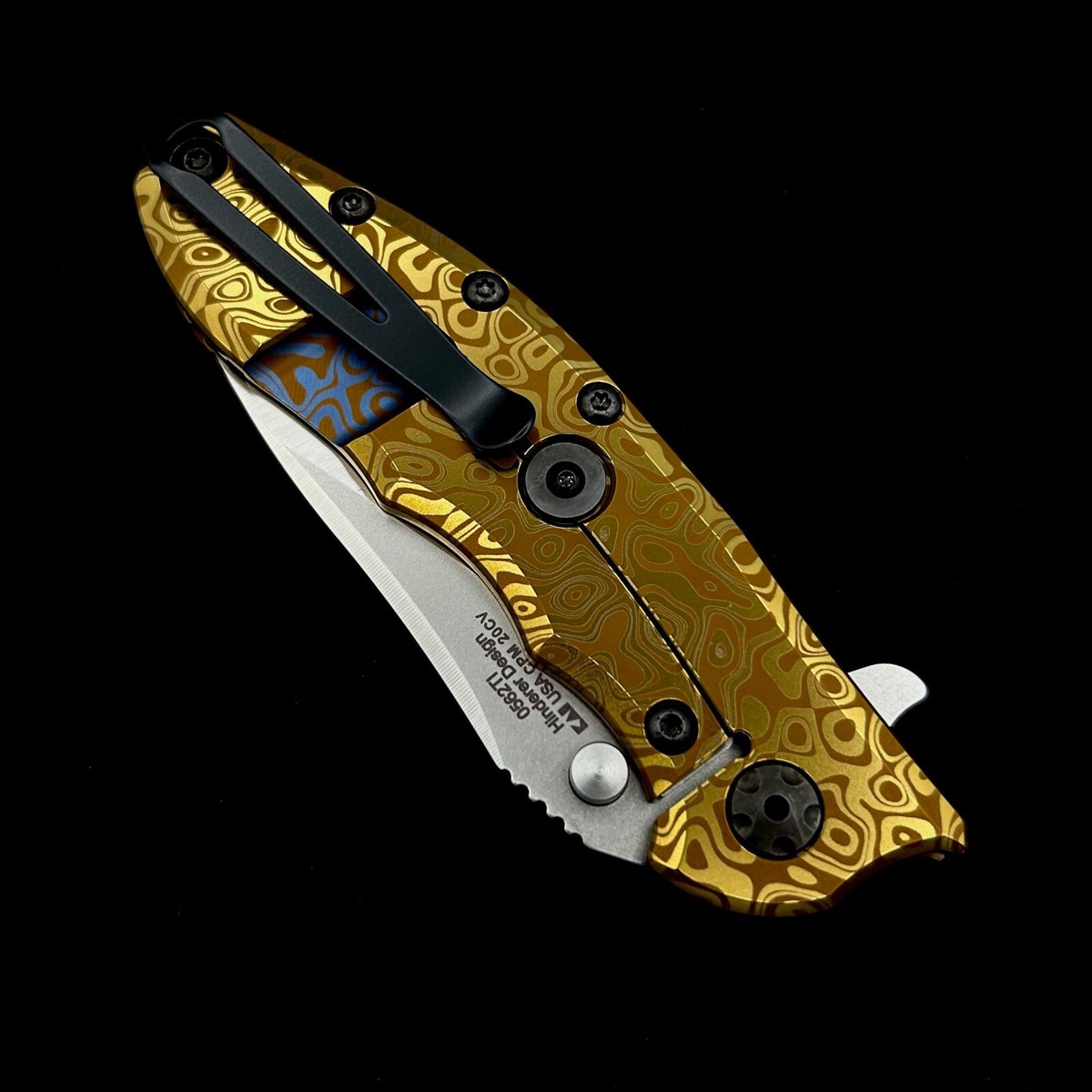 Zero Tolerance 0562Ti Flipper Rick Hinderer Plain Edge ZT 0562