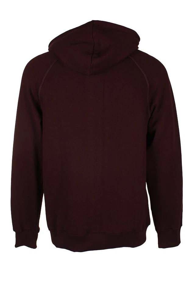 Sudadera con capucha suéter de bolsillo con logotipo del trébol Adidas para hombre Foto 3 de 4