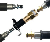 Hochdruck Schlauchadapter FüR KäRcher 10Mm Stecknippel Auf Parkside Black&Decker