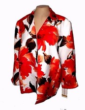 New Blazer, Alfred Dunner, Bold-Floral MSRP- 68.00 14
