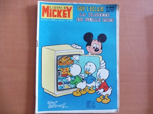 ANCIENNE BD JOURNAL DE MICKEY N° 899 / 1969 / ETAT BON