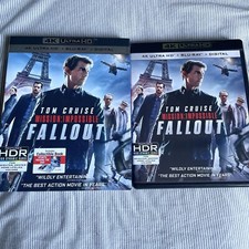 Mission: Impossible: Fallout 4K Ultra HD/Blu-Ray w/ Slipcover