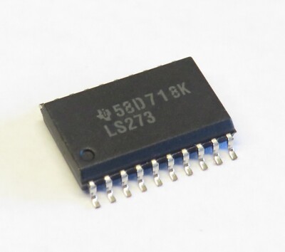 10 Stück SN74LS273DW octal D-type flip-flop with reset SO20, Texas Instruments