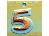 Joy Applique Letter Iron On Cooper 1.5 Gold 5 on sale Joy Applique Letter Iron On Cooper 1.5 Gold 5 on sale