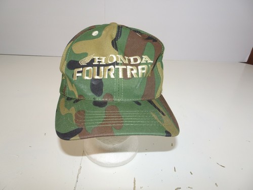 Honda Fourtrax Camo Hat Adjustable Snap 