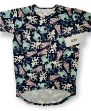 Lularoe Disney Gracie Size 6 Kids Irma Aladdin Abu Rajah Genie LEGGINGS MATERIAL