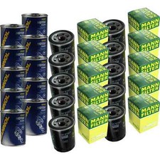 10x Original MANN Ölfilter W 610/7 + 10x SCT Motor Flush Motorspülung