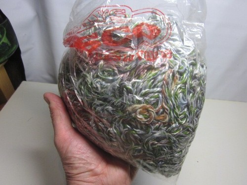 Knitting Yarn Assorted Vintage Nine Pieces Inc 1 Large Heavy Ball. - Picture 9 of 13