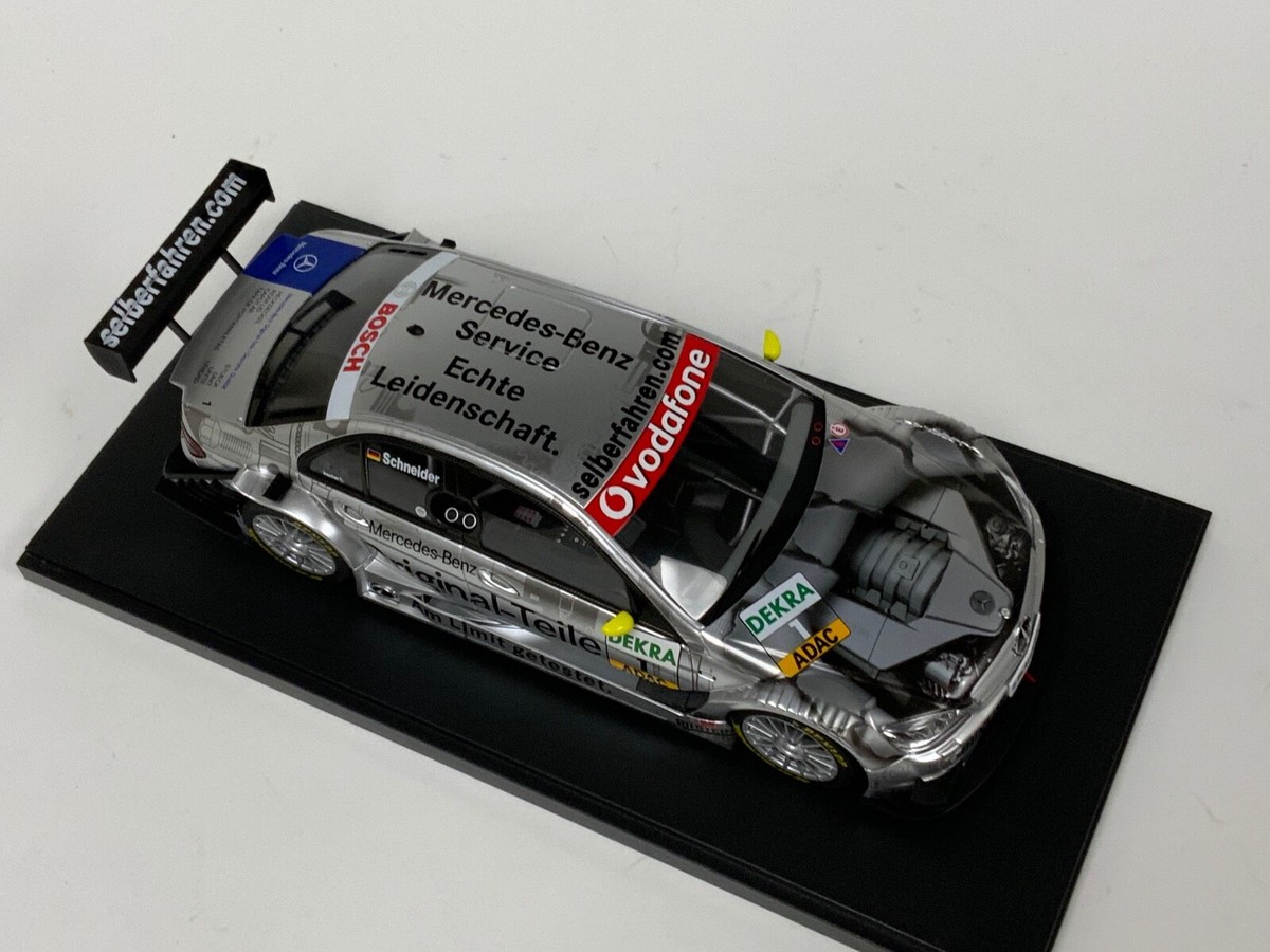 1/18 AutoArt Mercedes Benz C Class 2007 DTM Series B.Schneider car