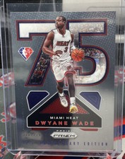 2021-22 Panini Prizm Dwyane Wade 75th Anniversary Base Insert #21