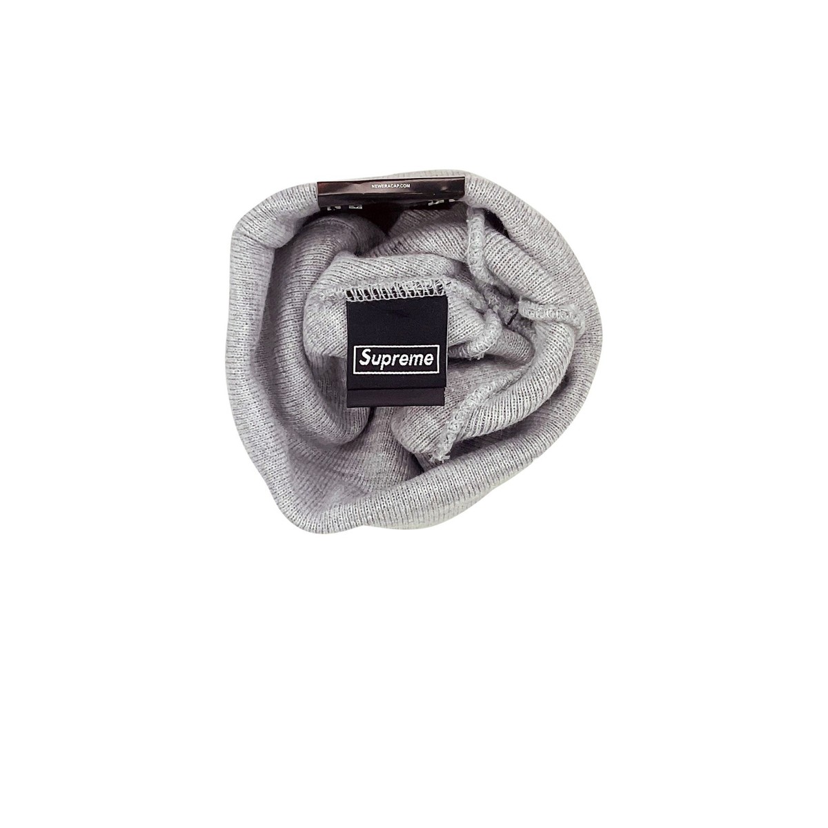 Supreme x New Era FW23 S Logo Beanie Grey | eBay