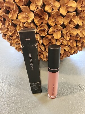 BareMinerals Gen Nude Matte Liquid Lip Color JUJU 0.13fl oz Nib Read
