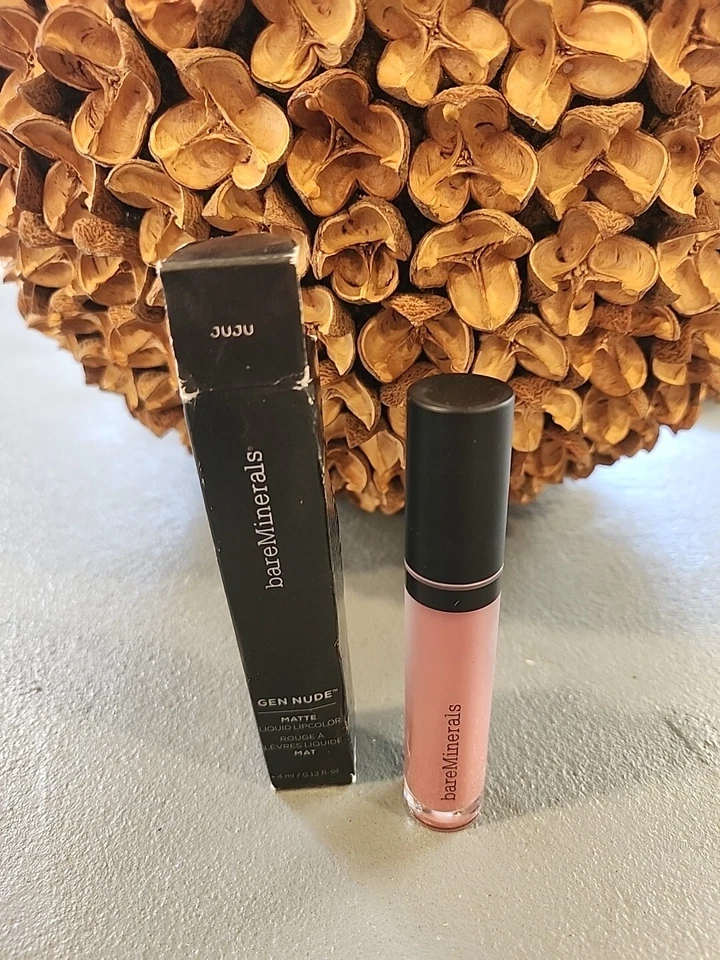 BareMinerals Gen Nude Matte Liquid Lip Color JUJU 0.13fl oz Nib Read - Image 4 of 4