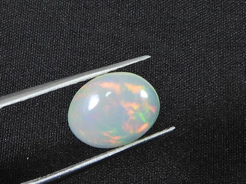 Lot de pierres cabochon ovales opale noire naturelle éthiopienne 4,5*6 Lot de pierres cabochon ovales opale noire naturelle éthiopienne 4,5*6